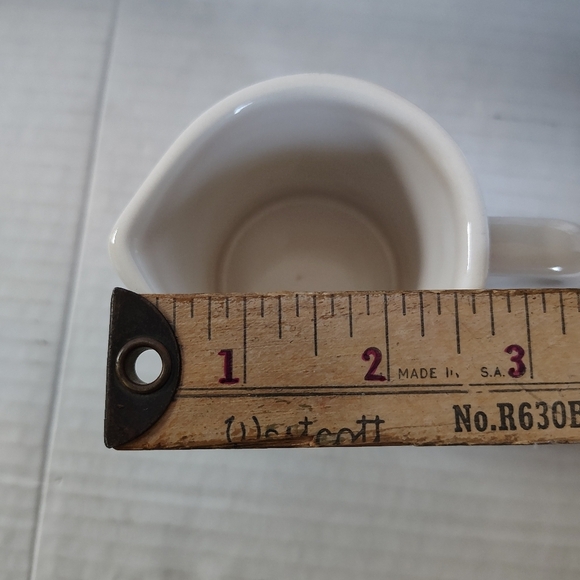 Mud Pie Creamer " A Little Coffee With Your Cream?" Small Creamer Cup - Picture 11 of 11